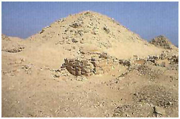 Egypt - Niuserreova pyramida - Abúsír