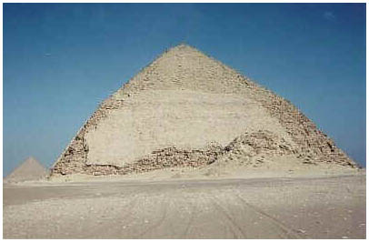 Egypt - Lomená pyramida - Dáhšúr